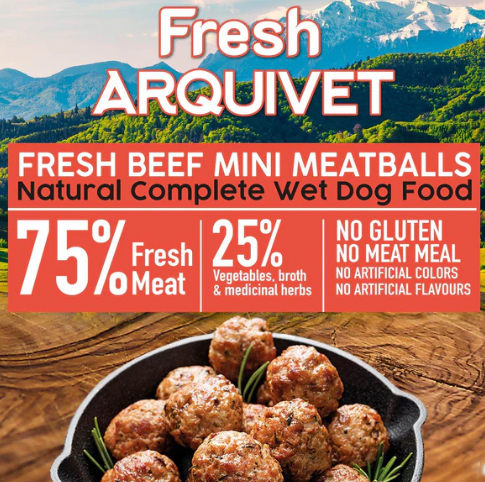 Arquivet Mini Beef Meatballs 200g