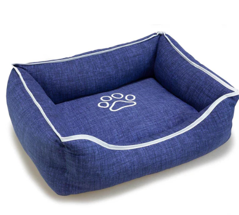 Blue Square Bed Alternate View