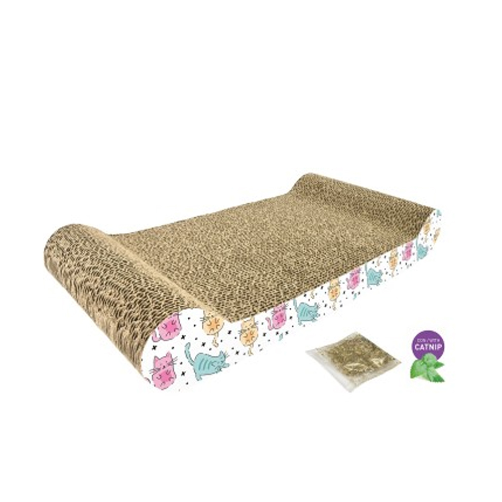 Joyful Cardboard Scratcher