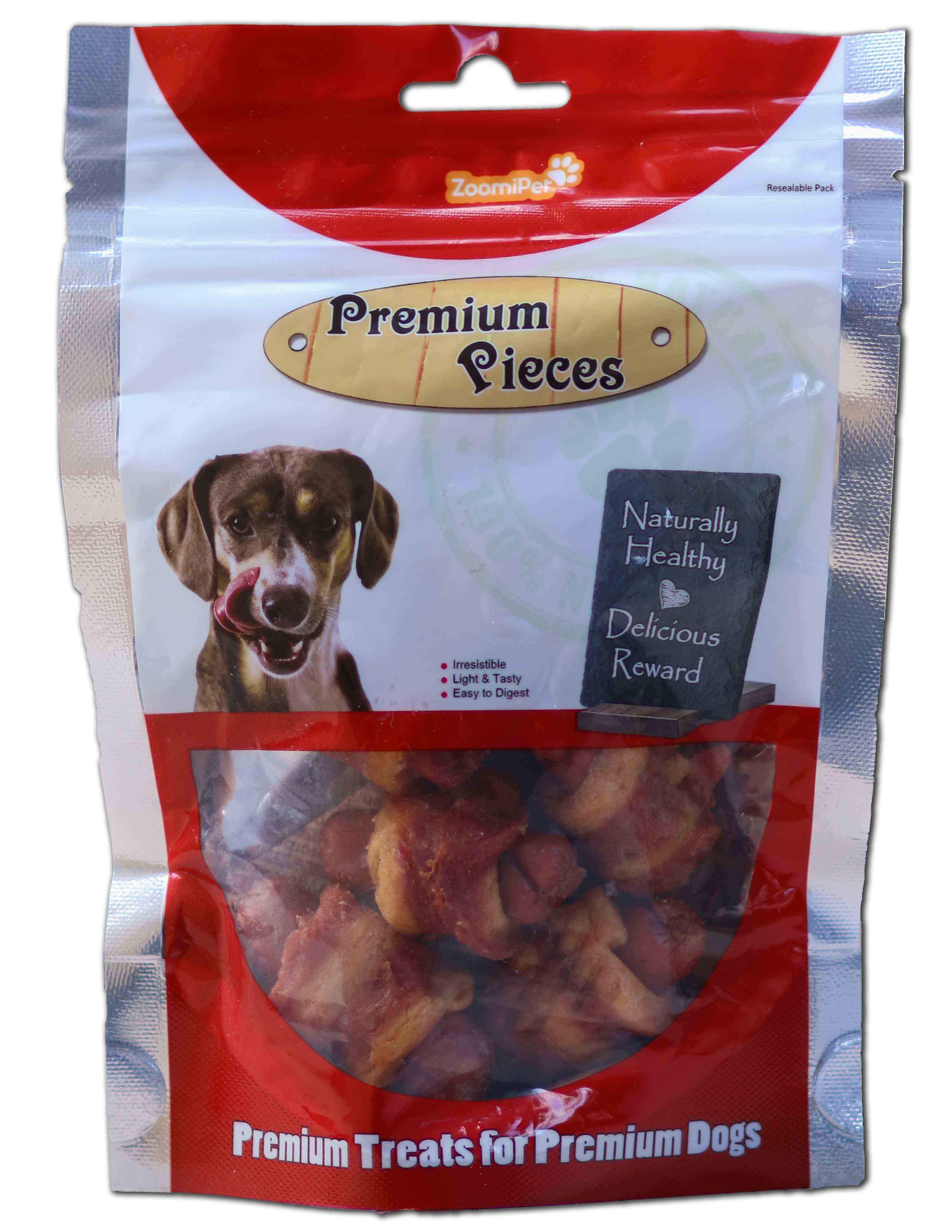 Premium Pieces Bone & Chicken 100g